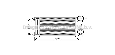 AVA QUALITY COOLING Интеркулер PE4299